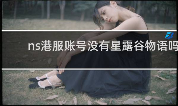 ns港服账号没有星露谷物语吗
