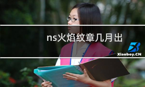 ns火焰纹章几月出