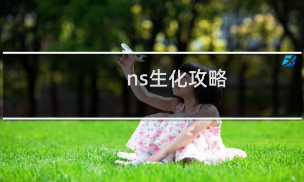 ns生化攻略