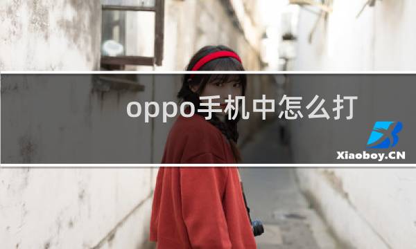 oppo手机中怎么打开虚拟按键设置返回键