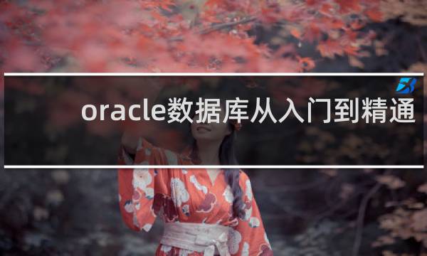 oracle数据库从入门到精通