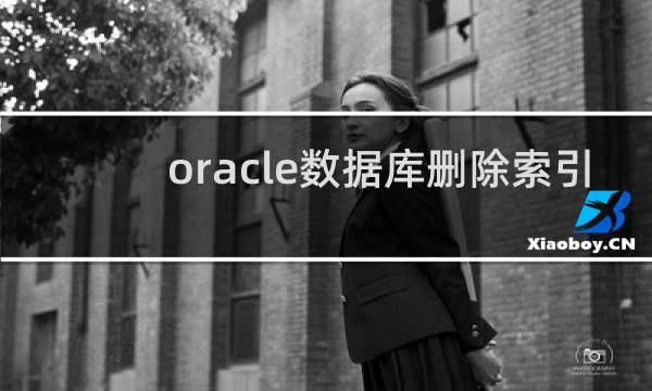 oracle数据库删除索引