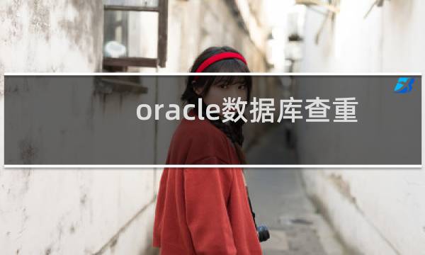 oracle数据库查重