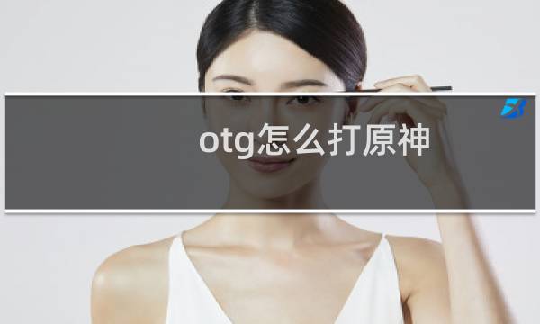 otg怎么打原神