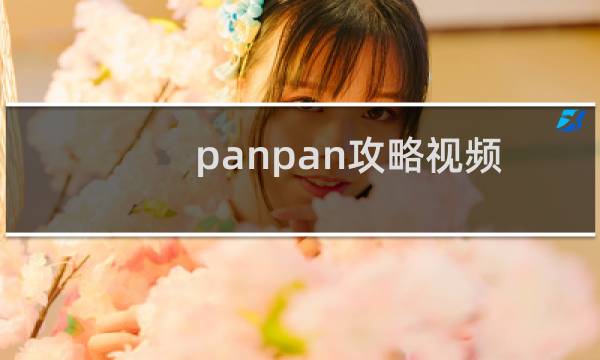 panpan攻略视频