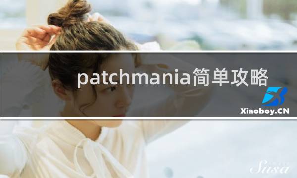 patchmania简单攻略