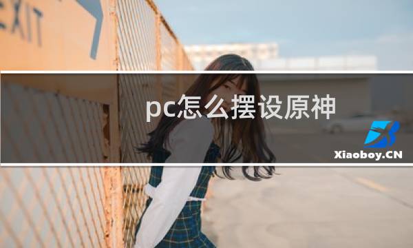 pc怎么摆设原神