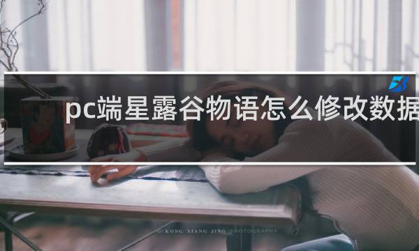 pc端星露谷物语怎么修改数据