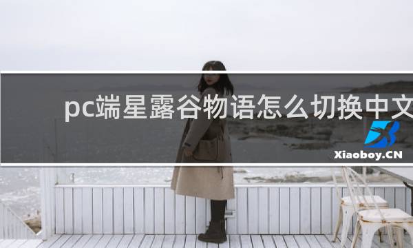 pc端星露谷物语怎么切换中文