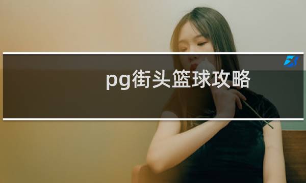 pg街头篮球攻略