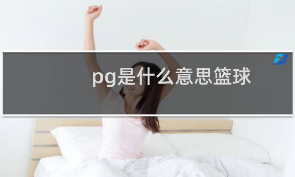 pg是什么意思篮球