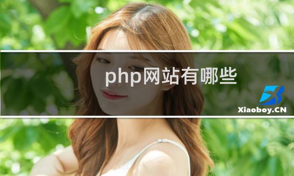php网站有哪些