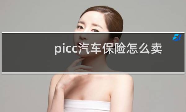 picc汽车保险怎么卖