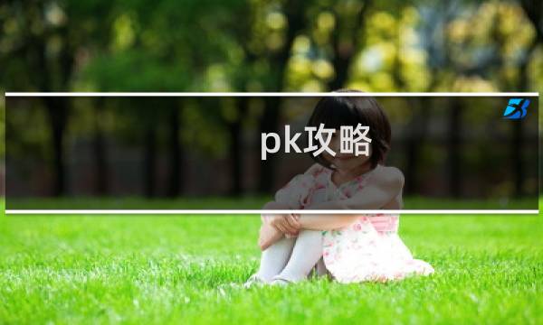 pk攻略