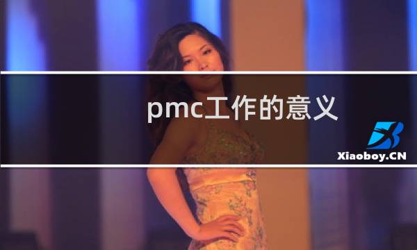 pmc工作的意义