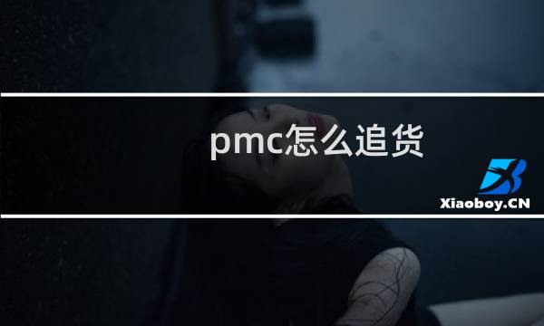 pmc怎么追货