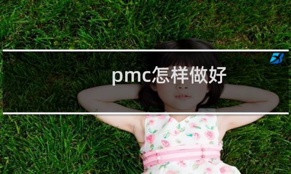 pmc怎样做好