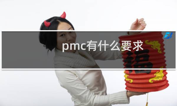 pmc有什么要求