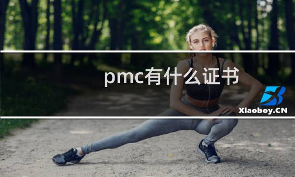 pmc有什么证书