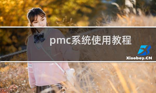 pmc系统使用教程