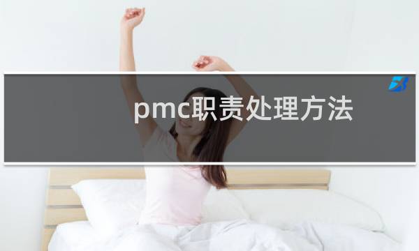 pmc职责处理方法