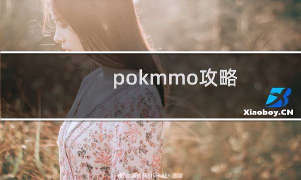 pokmmo攻略