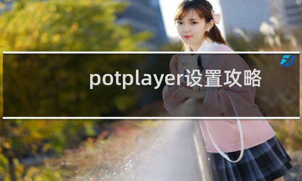 potplayer设置攻略