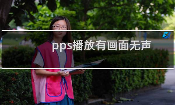 pps播放有画面无声音的解决方法