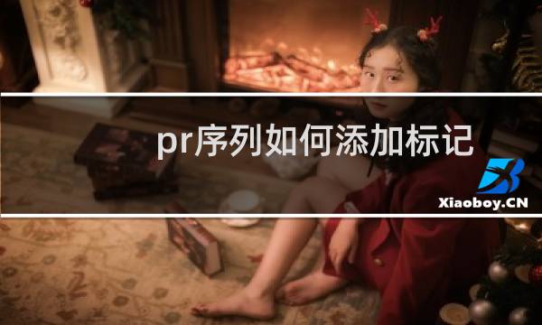 pr序列如何添加标记？premiere怎么添加序列标记