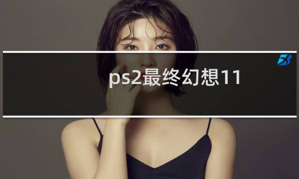 ps2最终幻想11
