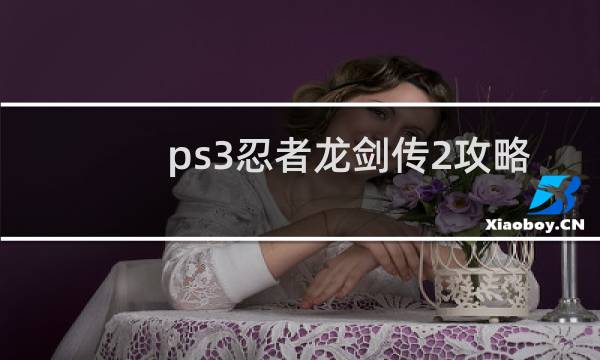 ps3忍者龙剑传2攻略