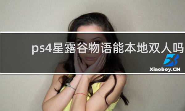 ps4星露谷物语能本地双人吗