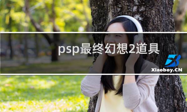 psp最终幻想2道具