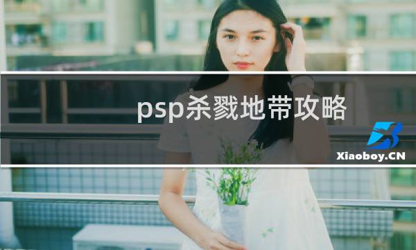 psp杀戮地带攻略