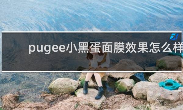 pugee小黑蛋面膜效果怎么样