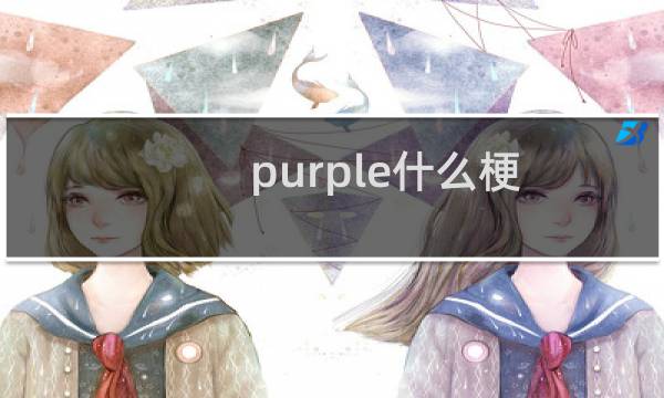 purple什么梗