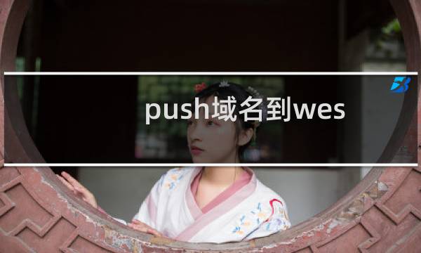 push域名到west.xyz用户的问题