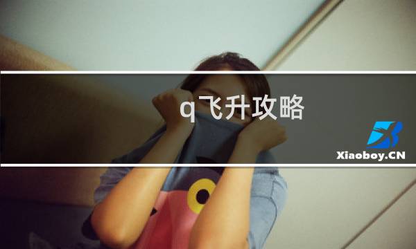 q飞升攻略