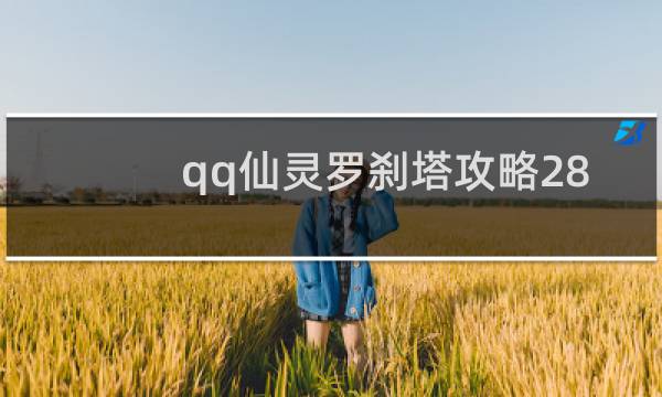qq仙灵罗刹塔攻略28