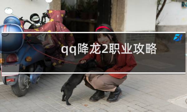 qq降龙2职业攻略