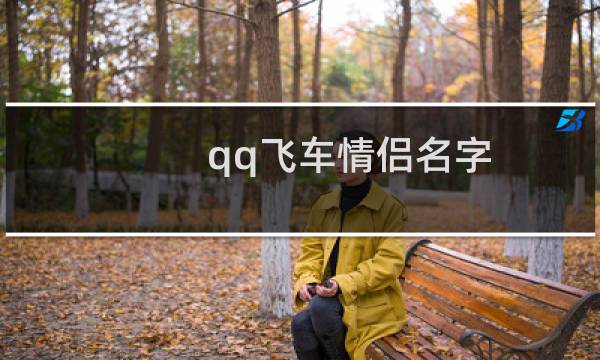 qq飞车情侣名字（qq飞车4字情侣名字）图片