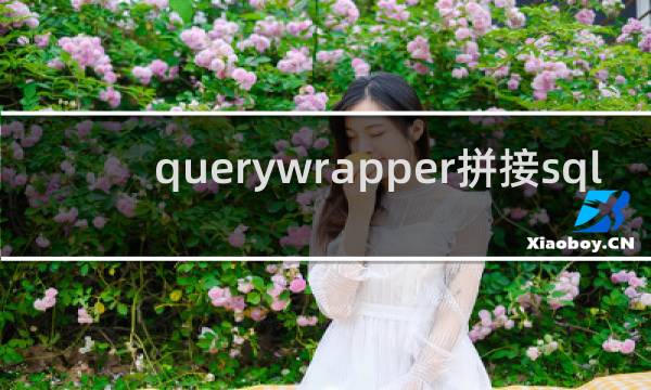 querywrapper拼接sql