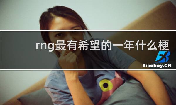 rng最有希望的一年什么梗