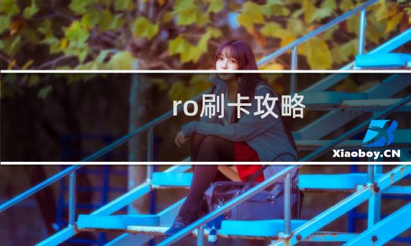 ro刷卡攻略