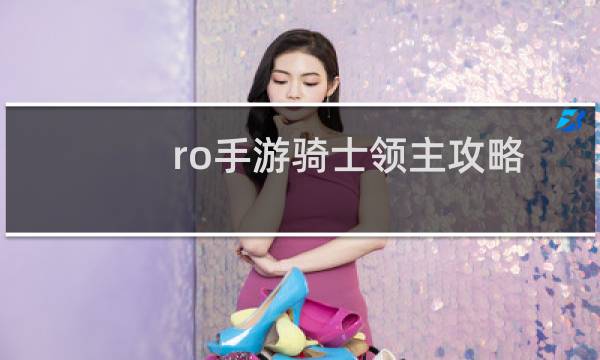 ro手游骑士领主攻略
