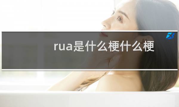 rua是什么梗什么梗