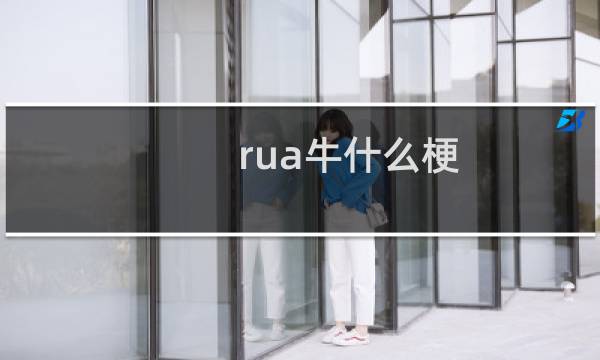 rua牛什么梗