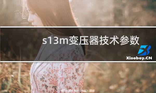 s13m变压器技术参数