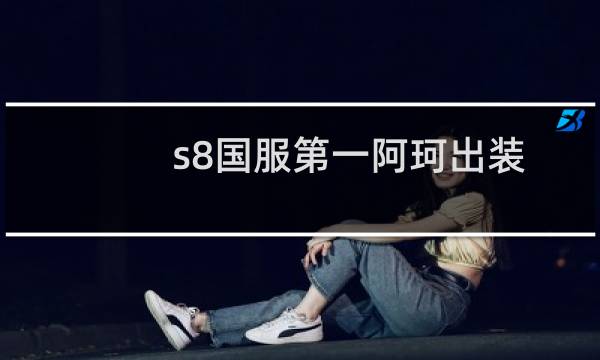 s8国服第一阿珂出装