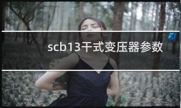 scb13干式变压器参数